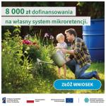 Rusza program „Mikroretencja” – nawet 8 000 zł dofinansowania na zbieranie deszczówki